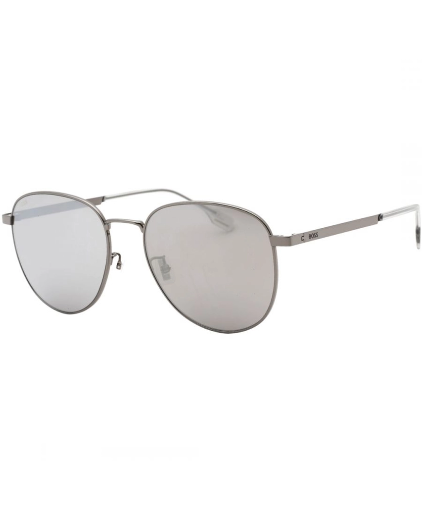 Hugo Boss Mens 1536/F/S 06LB T4 Silver Sunglasses Metal - One Size